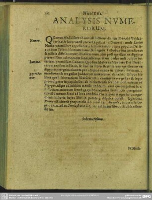 Analysis Numerorum
