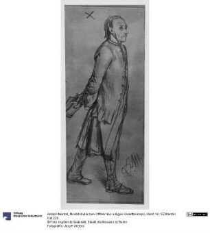Modellstudie zum Offizier des adligen Kadettenkorps