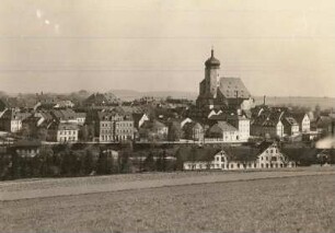 Marienberg, Ansicht mit Stadtkirche St. Marien von Süden