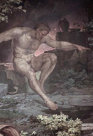 Flucht aus der Höhle des geblendeten Polyphem