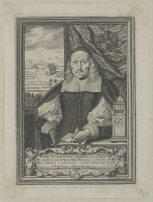 Bildnis des Christoph. Fridericvs a Freysing