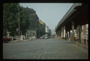 Diapositiv: Skalitzer Straße, Manteuffelstraße, 1986
