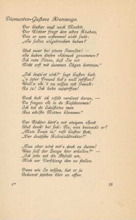 Diamanten-Gustavs Kronzeuge