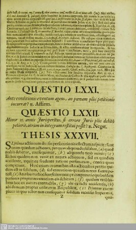 Thesis XXXVII