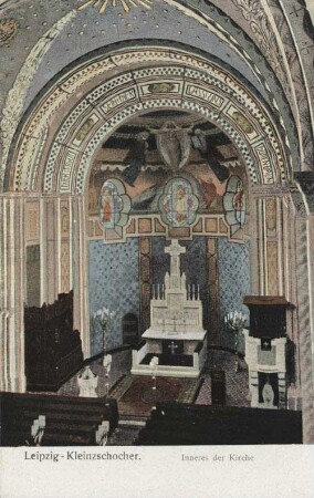 Leipzig-Kleinzschocher: Inneres der Kirche