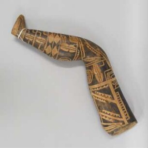 Modell eines tatauierten Beines
