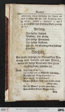 Vorspiel