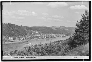 Sächsische Schweiz. Bad Schandau