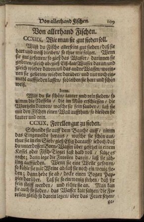Von allerhand Fischen.