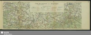 Karte des Jeschken und Isergebirges A