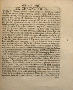 Ex chronologia.