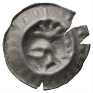 Fundmünze, Hohlpfennig, 1465 - 1468