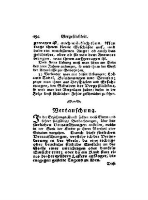Vertauschung