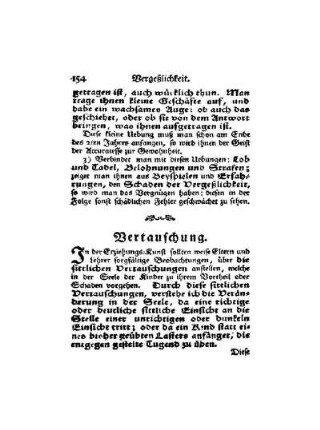 Vertauschung