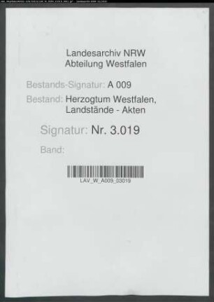 Akten des Hofrats und der Landtagsdeputierten betr. den Landtag 1769