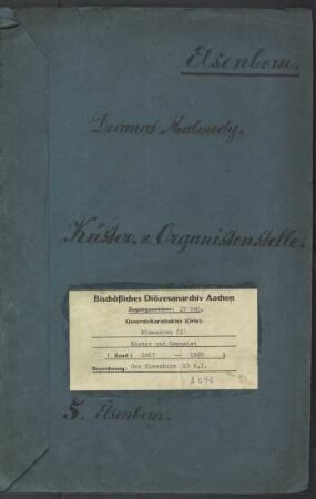 Küster und Organist