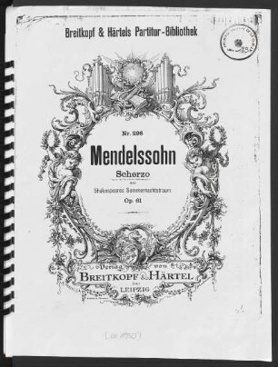 Scherzo aus dem Sommernachtstraum : Op. 61