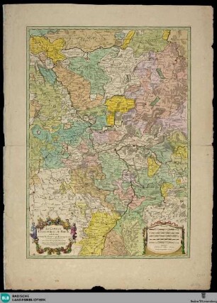 Le Cercle Eslectoral Du Rhein - Gl 28 : subdivisé en touts les Estats qui le composent; sur les Memoires les plus Nouveaux