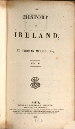 The History of Ireland, 1