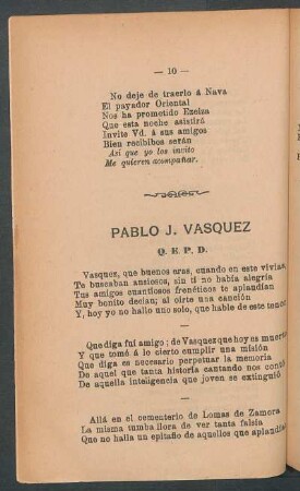 Pablo J. Vásquez : Q.E.P.D. (que en paz descanse)