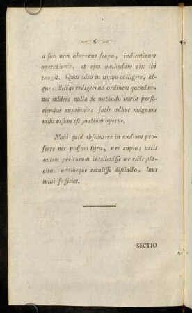 7-22, Sectio Prima.