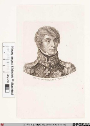Bildnis Aleksandr Iwanowitsch Graf Ostermann-Tolstoj