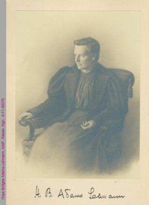 Porträt von Hope Bridges Adams-Lehmann