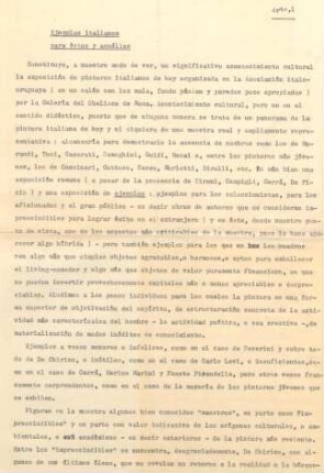 1-4, Ejemplos italianos para éstos y aquéllos