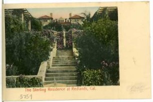 Redlands. The Sterling Residence at Redlands, Cal.