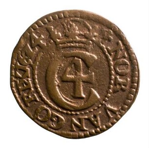 Münze, Hvid, 1624
