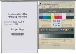 Entnazifizierung Aloys Runge , geb. 17.03.1903 (Hilfsarbeiter)