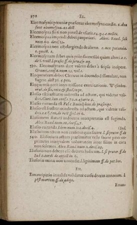 Eleemosynis pecuniæ præfertur eleemosyna cordis. [ - ] Episcopus potest esse arbiter ...