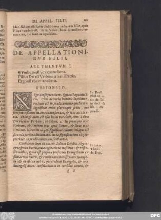 De Appellationibus Filii.