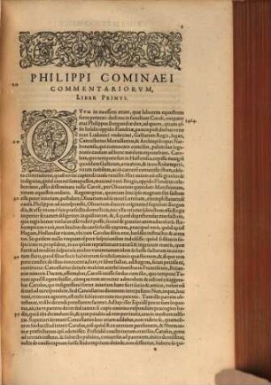 Tres Gallicarum rerum scriptores nobilissimi : Philippus Cominaeus de rebus gestis a Ludovico XI et Carolo VIII Francorum regibus ; Frossardus in brevem historiarum memorabilium epitomen contractus ; Claudius Sesellius de Republica Galliae et Regum officiis ; ... ; additus in fine index ...