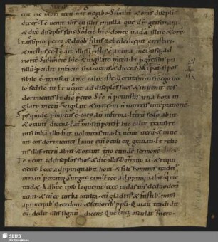 1,1: Lectionarium - Mscr.Dresd.R.52.p,I,Nr.1 : [Fragmente]
