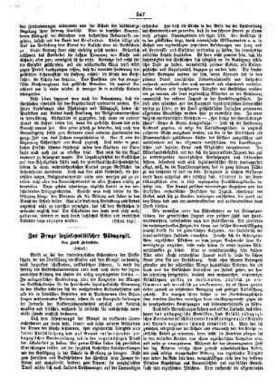 Zur Frage sozial- politischer Pädagogik : (Schluß)