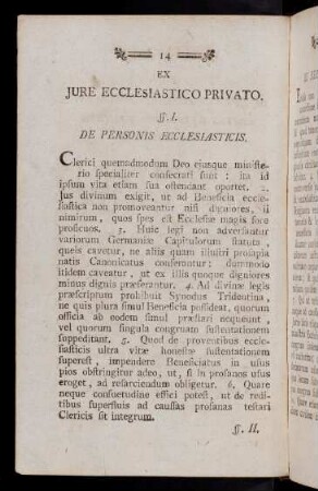 14-16, Ex Jure Ecclesiastico Privato