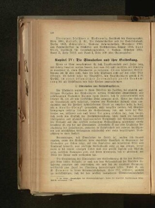Kapitel IV: Die Simulation und Ihre Entdeckung.