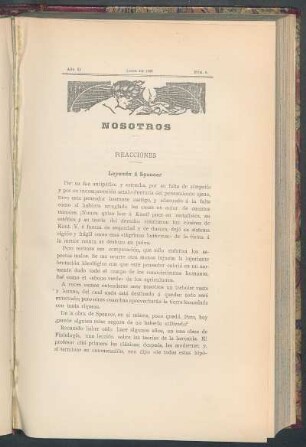 Leyendo á Spencer