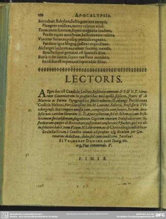 Lectoris