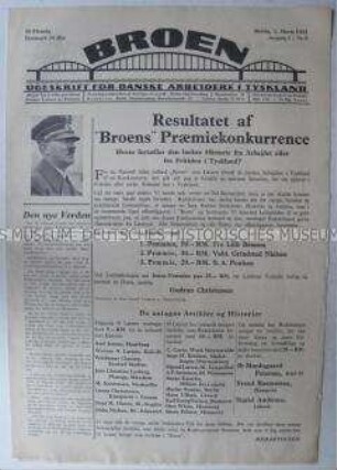 Wochenzeitung für dänische Fremdarbeiter in Deutschland "Broen"