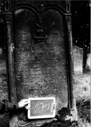 Grabstein 171 [Nir S. 118 Nr. 12.12]: Grabstein 171A [Nir S. 118 Nr. 12.12]