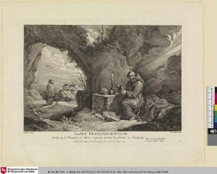 SAINT FRANÇOIS D'ASSISE. [Franz von Assisi]