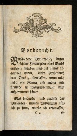 2r-3v, Vorbericht.