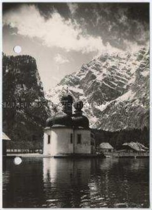 Schönau am Königssee, Königssee und Wallfahrtskapelle St. Bartholomä