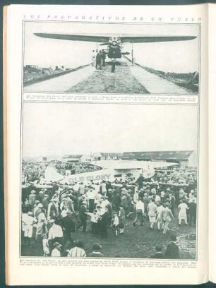 Los preparativos de un vuelo