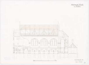 Immanuelkirche, Berlin: Schnitt 1:100