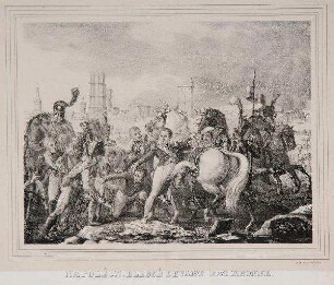 Napoleon vor Regensburg (23.4.1809)