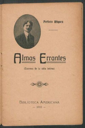Almas errantes : (escenas de la vida íntima)
