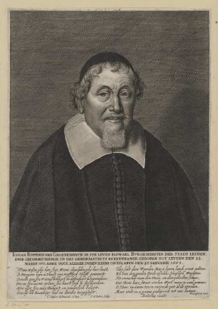 Bildnis des Iohan Rippertsz van Groenendyck